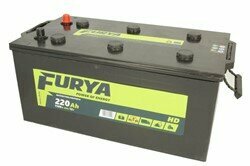 FUFURYA Vrachtwagen accu Batterij FURYA 220Ah/1100A HD (L+ Standaard terminal) 513x273x237 B00 - geen montageflens (Startaccu)