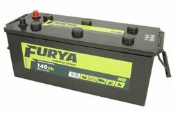 FURYA Vrachtwagen accu Batterij 140Ah/750A HD (L+ Standaard terminal) 513x189x218 B00 - geen montageflens (Startaccu)