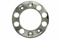MAMMOOTH wieldop / opstapring , materiaal: roestvrij staal,, aantal gaten: 10, velgdiameter: 22,5inch, diameter: 434mm, Leeg