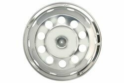 MAMMOOTH wieldop Vooras, materiaal: roestvrij staal,, aantal gaten: 10, velgdiameter: 22,5inch, In reli&euml;f