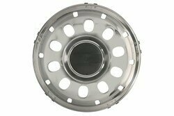 MAMMOOTH wieldop Voor, materiaal: roestvrij staal,, aantal gaten: 10, velgdiameter: 22,5inch, diameter: 588mm, In reli&euml;f