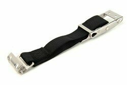 CARGOPARTS Zijdekzeil gordel Gordijn, lengte: 80cm (met haak; met spanner)