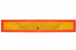 CARGOPARTS Waarschuwing/informatie bord Waarschuwings-/informatiebord Achter (1pcs, aanhangwagens) 200mm x 1130mm