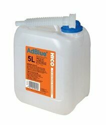 BORG AD Blue vloeistof Katalytische additieven (capaciteit: 5l, 5,45 kg, trechter inbegrepen in de set), EURO 5; EURO 6, ISO 22241-1/22241-2/22241-3/22241-4