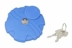 ENGITECH AdBlue tankdop (breedte 58mm, met de sleutel, plat) past: SCANIA OEM Ref.