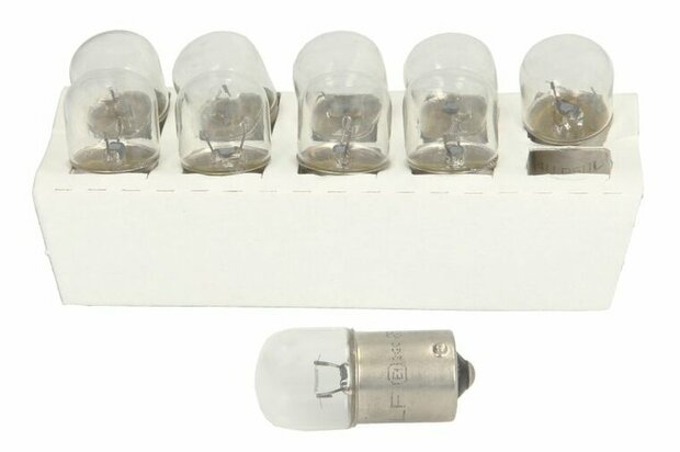 BA15S 24V 5W  R5W BOSCH gloeilamp R5W Gloeilamp (Karton 10pcs) R5W 24V 5W BA15S basislamp Trucklight Maxlife