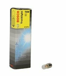 BA9S 24V 4W BOSCH gloeilamp T4W Gloeilamp (Karton 10pcs) T4W 24V 4W BA9S basislamp Trucklight