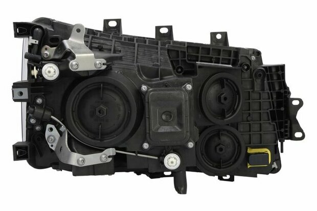 HELLA mistlichten achteraan Koplamp Links (2*H7/H21W/LED, elektrisch, met motor, functie dagrijlicht, kleur invoegen: verchroomd) past: SCANIA G II, L, P II, R II, S 06.17- OEM Ref. 2674384