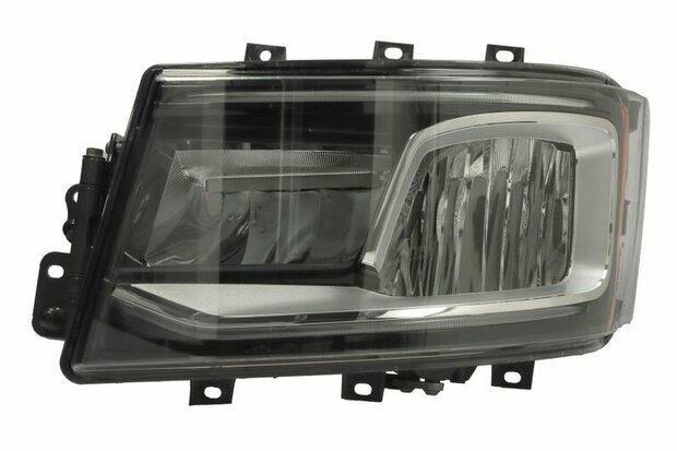 HELLA mistlichten achteraan Koplamp Links (LED, functie dagrijlicht, kleur invoegen: verchroomd, kleur indicator: wit) past: SCANIA G II, L, P II, R II, S 09.16- OEM 2674390, 2379882, 2655848
