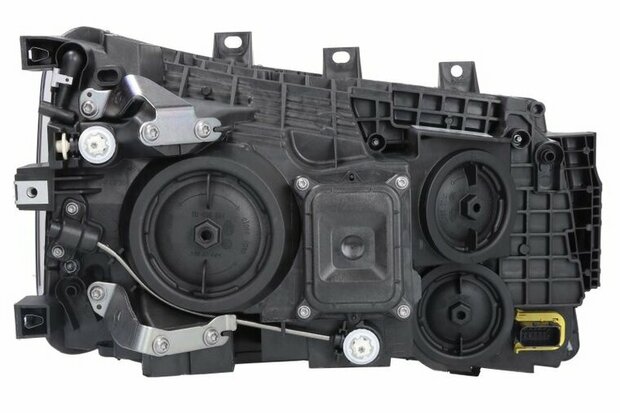 HELLA mistlichten achteraan Koplamp Links (2*H7/H21W/LED, elektrisch, met motor, functie dagrijlicht, kleur invoegen: verchroomd) past: SCANIA G II, L, P II, R II, S 06.17- OEM Ref. 2379889, 2379890