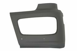 PACOL bumper vooraan Bumper Links (Voor, grijs; lage versie, Grijs) past: MERCEDES ATEGO EURO 6  3 04.13- OEM 9678850203