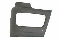 PACOL bumper vooraan Bumper Rechts (Voor, grijs; lage versie, Grijs) past: MERCEDES ATEGO EURO 6  3 04.13- OEM 9678850303 , 9678850303-7G99