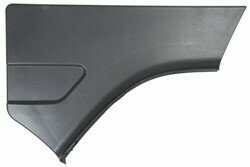 vleugel bevestiging Plastic spatbordbekleding Achter/Tussen het wiel en de cabine Rechts past: SCANIA P,G,R,T 03.04- OEm Ref. 1431934