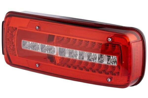 LED Achterlicht Rechts (LED, 24V, met indicator, anti-fog licht, achteruitrijlicht, met stoplicht, parkeerlicht, zijspeling) past: DAF CF, LF, XF 106 10.12- OEm Ref. 1981863