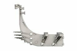 Bumper element (steun) Links past: DAF CF 05.13- OEM Ref. 1798459, 1948151, 2035145