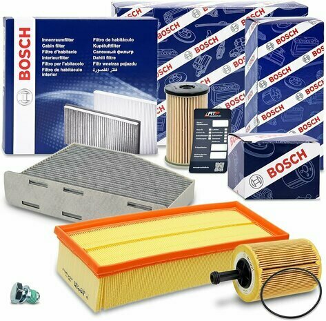 Filterset passend voor DAF CF MX11-440 Motor  Euro 6 in BOSCH Filter uitvoering OEM Ref. 171532