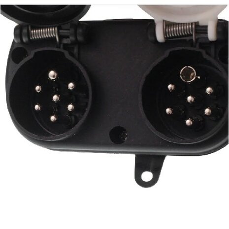 Adapterblok 24 Volt (verbindingsblok) 15 polig  2x7 polig 