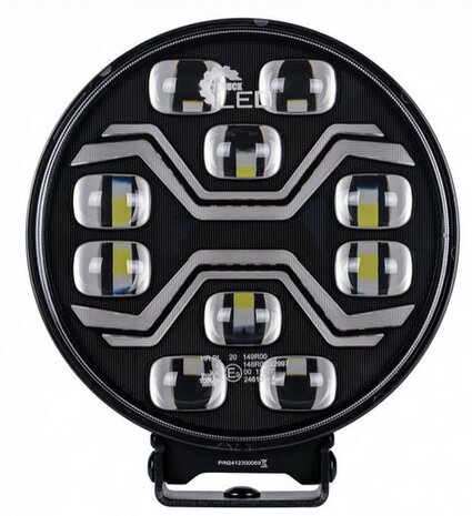  LED X-SPIDER TOXIC L3440 DAGRIJLAMP met waarschuwings functie 22 Cm
