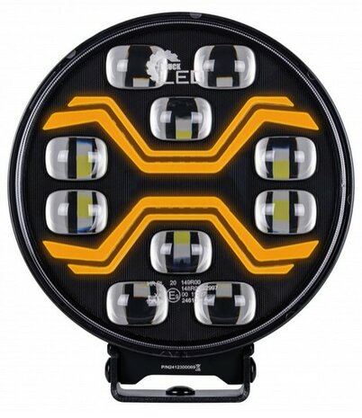 LED X-SPIDER TOXIC L3440 DAGRIJLAMP met waarschuwings functie 22 Cm