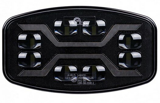  LED X-SPIDER TOXIC L3440 DAGRIJLAMP met waarschuwings functie 24,5Cm x 13,9Cm