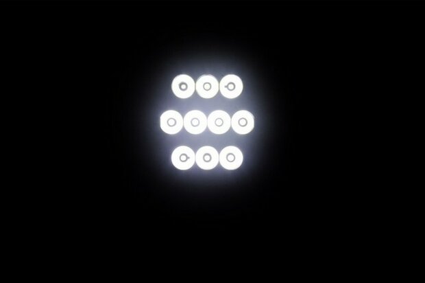 Werklamp met positielicht 345x315x260 mm  12/24Volt - 1500 LM  - 15watt